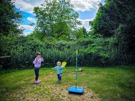 Space for kids to play on pitch
