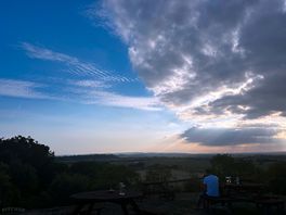 Sunset from the bar