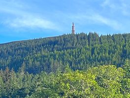 Hill monument