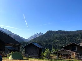 Other view of campsite.