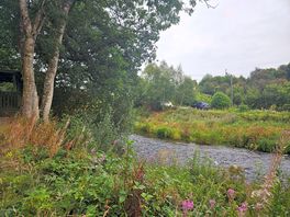 Lovely site next to the river