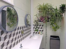 Gorgeous shower block!
