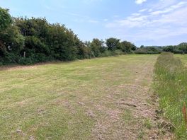 View along the campervan and tent pitch area
