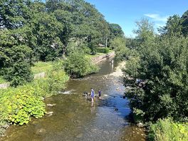 Gargrave river pub next to it