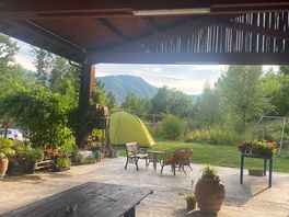 View from the barn