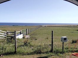 Fields and sea views