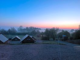 Sun was just rising
