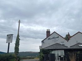 The pub next to the campsite, a small 1 min walk away.