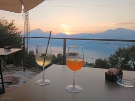 Vista al tramonto