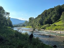 River near by