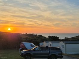 Widemouth bay sunset