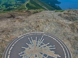 The summit of catbells.
