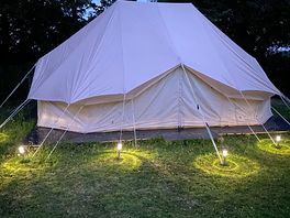 Emperor tent night view
