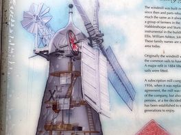 Windmill info board