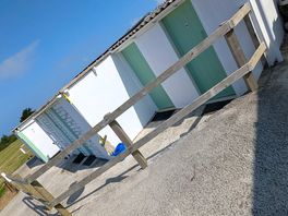 Toilet and shower block