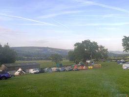 View out to lose and win hill