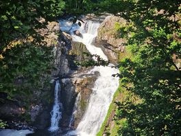 Nearby reekie linn waterfall - must see