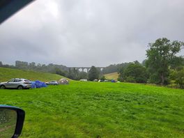 Plenty of space and nice view.