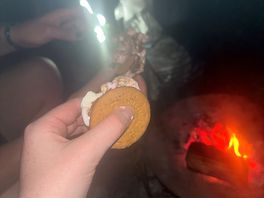 Fire pit and smores