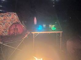 Tent by night