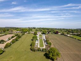 Drone view of site