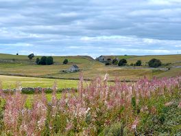 Views to the campsite from the tissington trail
