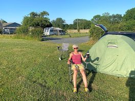 Enjoying a stay on the farm