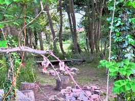 Designated bonfire area