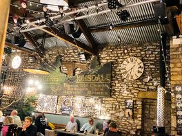 Mini brewery in the town