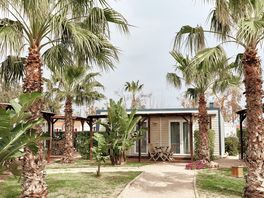 Bungalow and garden view
