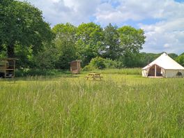 Bell tent exterior