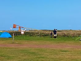 Onsite watching the planes fly
