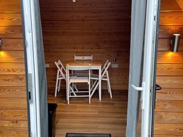 Entrance to pod