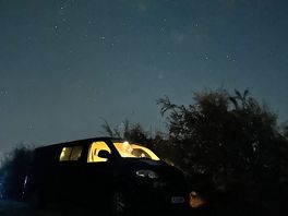 Lovely clear skies to see the stars!