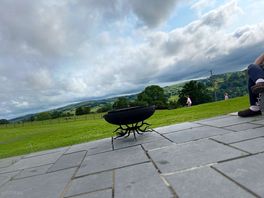 View from seating area