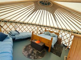 Clean ,spacious and tidy yurt