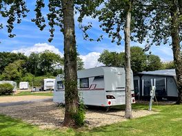 Fully-serviced hardstanding touring pitch
