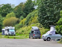 Hardstanding and grass touring pitches