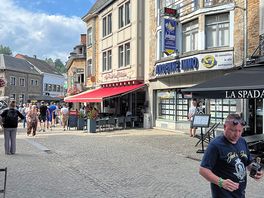 The town