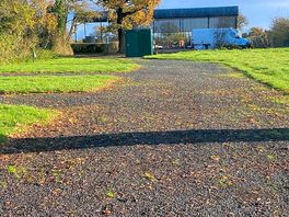 Toilet block at the bottom