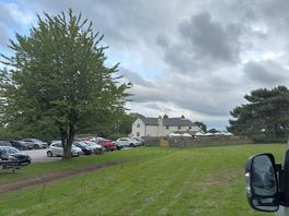 View of the pub, from my van