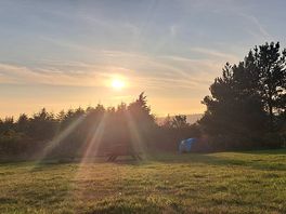 View from campsite