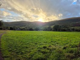 View from church field