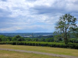Grass pitches with rural views