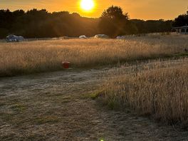 Sunset from our pitch
