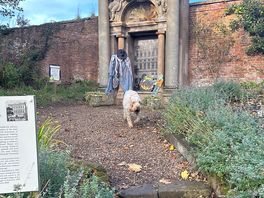 In the grounds of paxton house next to the camp site