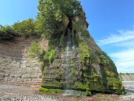 St audries bay waterfall a must see