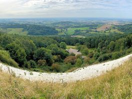 View from the top of the white horse