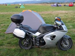 My bike and pitch