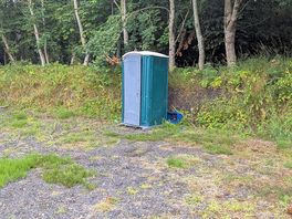 Portable loo.